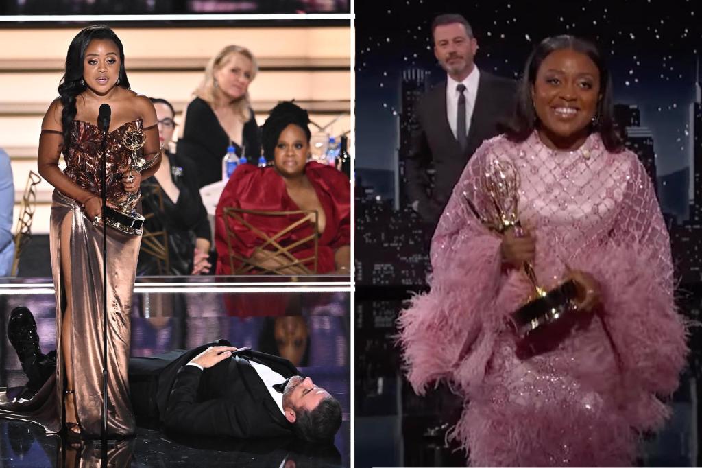 Jimmy Kimmel Apologizes To Quinta Bronson For Emmys: ‘I Drank Too Much’