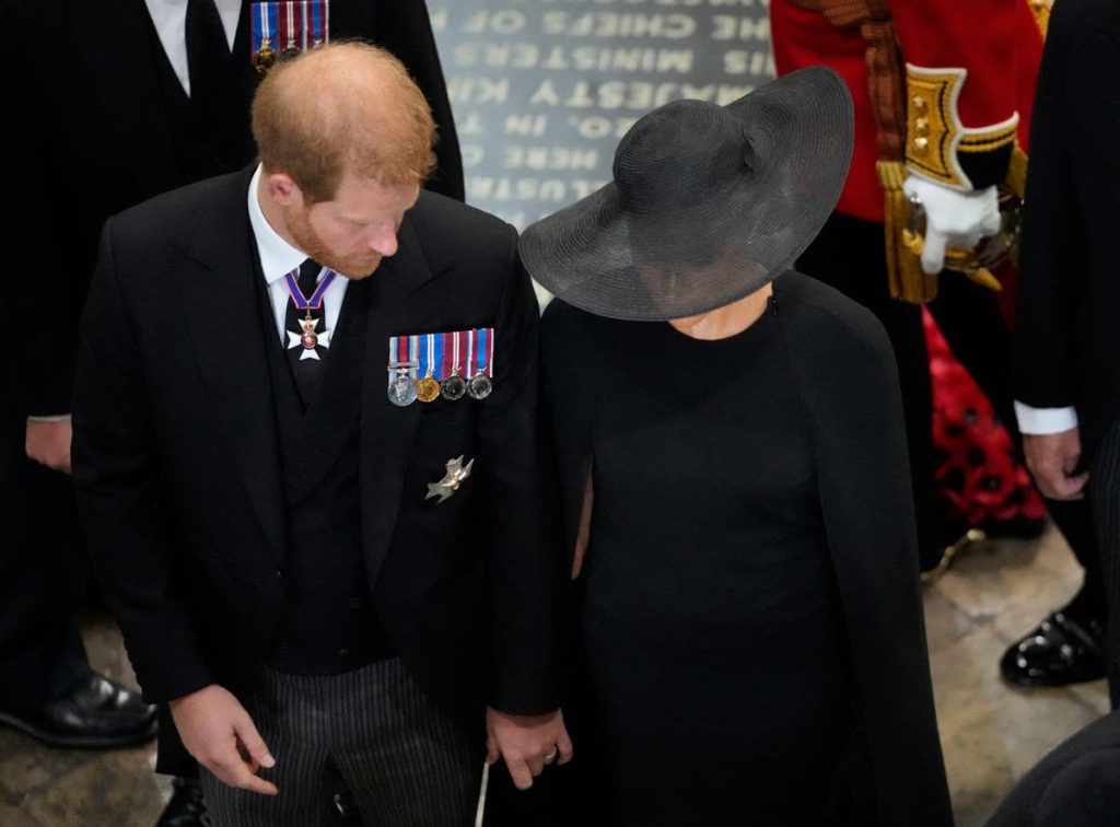 Prince Harry’s secret gesture to Meghan Markle was revealed by her co-worker at the funeral