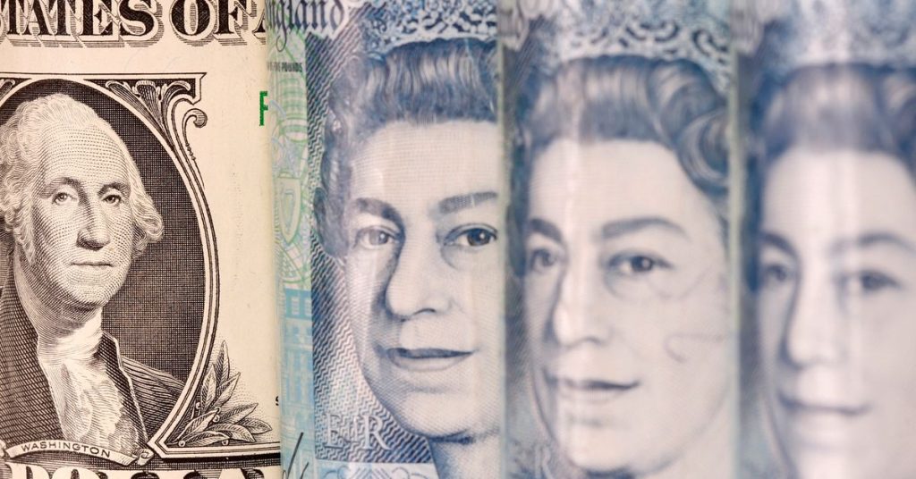 Sterling fell after the Bank of England’s bond purchase, and the dollar rose to a 20-year high