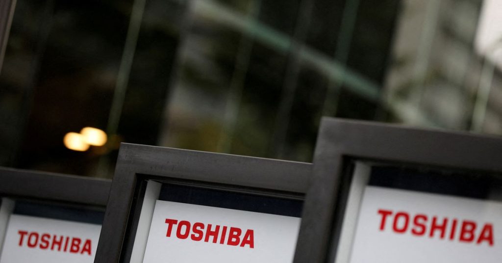 Toshiba shares jump on report of possible  billion stock purchase