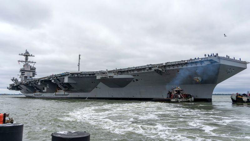 USS Gerald Ford: The US Navy’s newest and most advanced aircraft carrier deployed for the first time