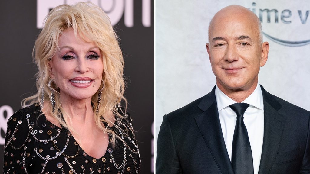 Dolly Parton has given 0 million from Jeff Bezos to give to the charities of her choice