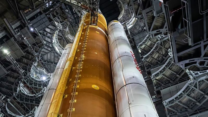 Artemis I: NASA’s massive moon rocket is back on the launch pad for its next launch attempt