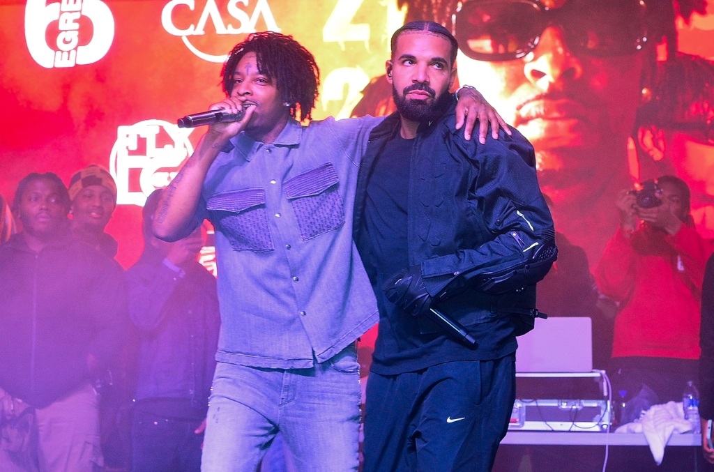 Drake And 21 Savage Reveal Their ‘Losing’ Album Cover… Or Did They?  – painting