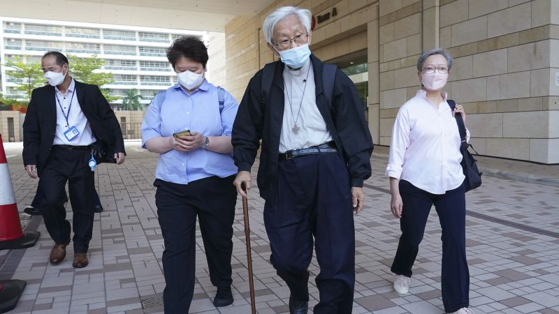 Hong Kong finds Cardinal Joseph Zen guilty over pro-democracy protest fund