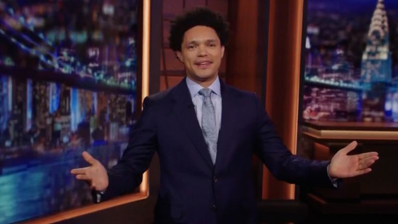 Trevor Noah celebrates his last episode hosting “The Daily Show” after 7 years behind a desk