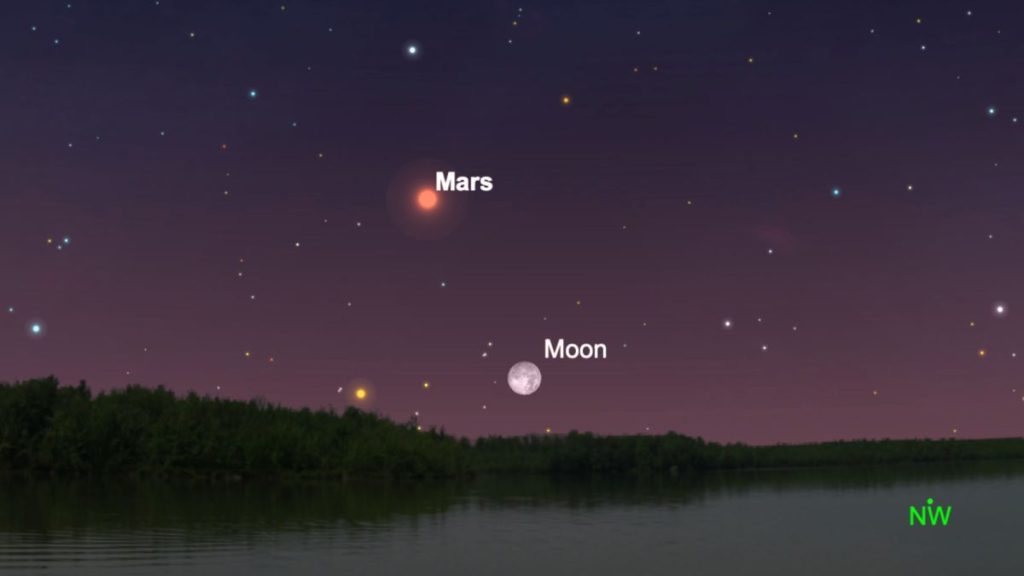 Watch Mars get eclipsed by the moon tonight on the free webcast